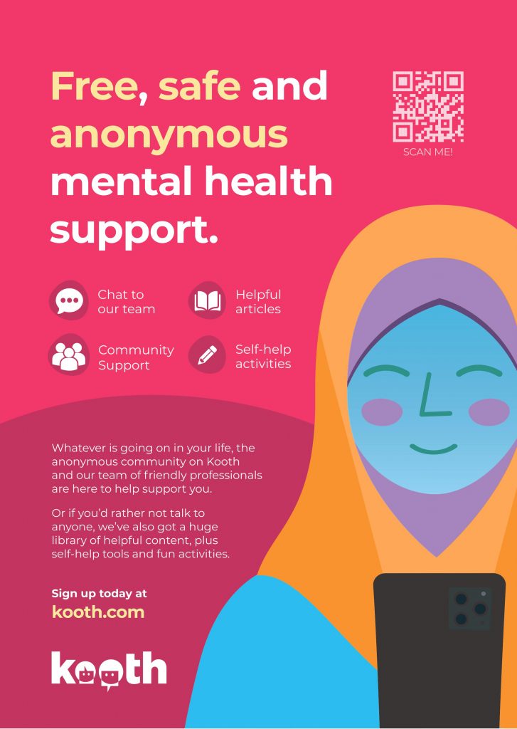 Anonymous chat mental health